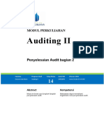Modul Auditing II [TM14]