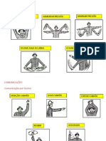 comunicação por gestos para combate a incendio!