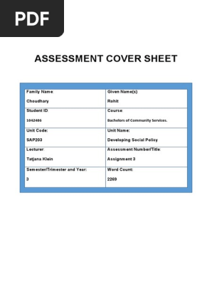 Individual Analytical Report