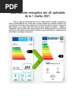 Influențează eticheta energetică alegerile consumatorilor și practicile industriale?