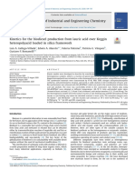 Kinetics For The Biodiesel Production From Lauric 2020 Journal of Industrial