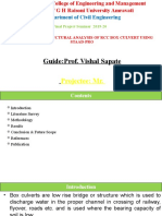 Department of Civil Engineering: Guide:Prof. Vishal Sapate