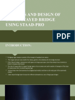 ANALYSIS AND DESIGN OF Cable Stayed Bridge