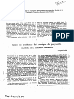 Bellak, Sobre Los Problemas Del Concepto de Proyeccion. Capítulo 1