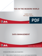 Mathematics in The Modern World: Imelda B. Antonio Mary Hope H. Gravoso