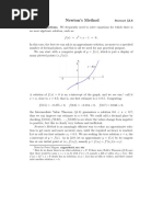 3.8 Newton Method