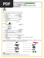 Quarter 3 - Module 1-W3: Computer Systems Servicing (CSS)