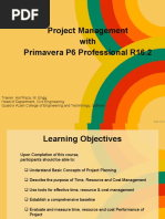 Project Management With Primavera P6 Professional R16.2