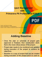Lecture 9. Adding Baseline and Updating Project