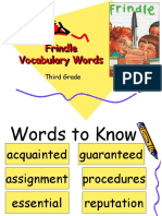 Frindle Vocabulary PowerPoint