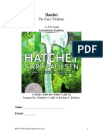 Hatchet - Reading Discussion Questions