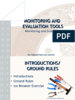 Monitoring and Evaluation Tools for Gender-Inclusive Projects