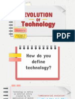 Evolution of Technology