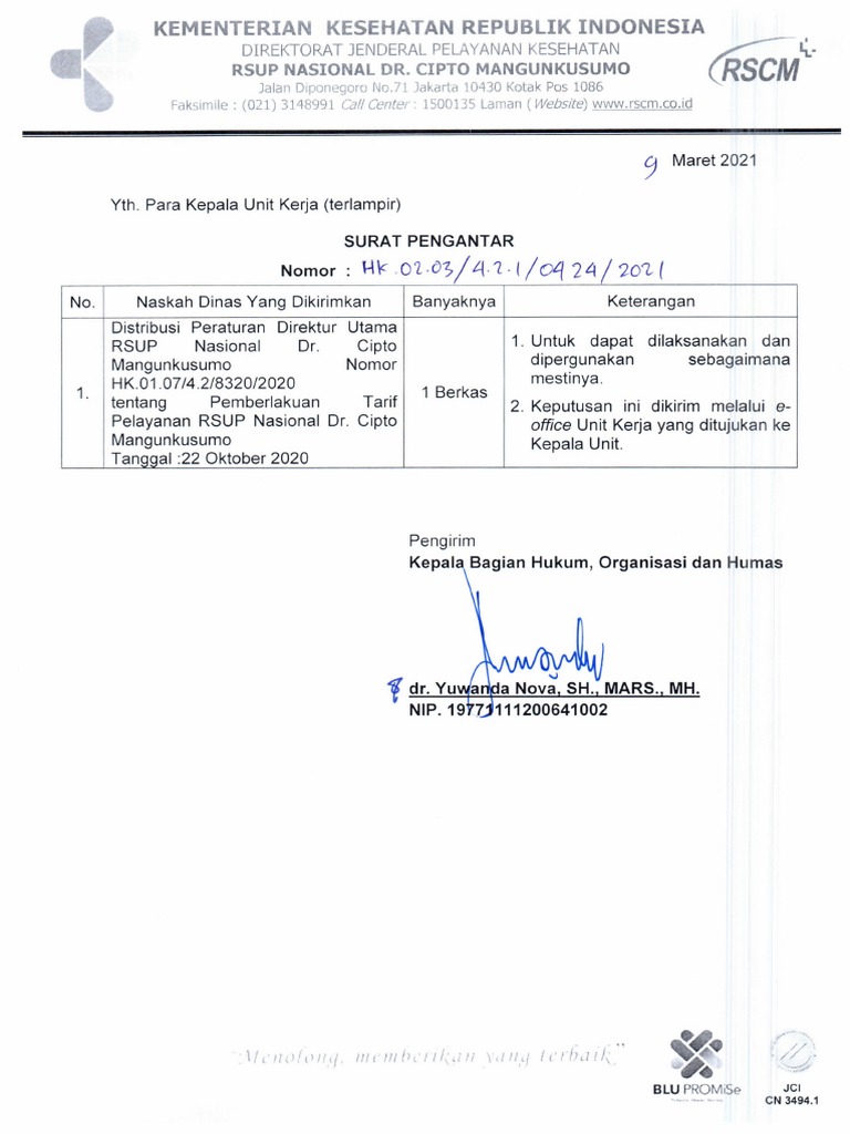 Biaya tes dna di rscm jakarta