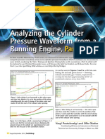 Analyzing The Cylinder Pressure Waveform From A Running Engine