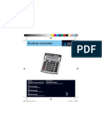Desktop Calculator: Desktop Calculator Pöytälaskin Miniräknare Bordregner Tischrechner