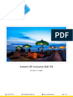 Instant All Inclusive Bali 5N