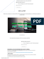 MVC Modelo Vista Controlador en PHP Con Conexiones A BD PDO - PHP