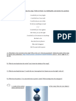 1-Read The Following Stanzas From The Song "Truth To Power" by Onerepublic and Answer The Questions Below