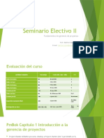 Clase 1 Fundamentos Gerencia de Proyectos 11 y 18 Abril 2021