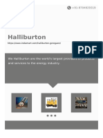 Halliburton: We Halliburton Are The World's Largest Providers of Products and Services To The Energy Industry