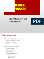 Centrifugal Compressor: Fluid Machinery and Displacement