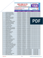 IBPS RRB-IX PO Final Selection List