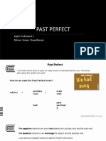 Past Perfect: Inglés Profesional 1 Miriam Quispe Chuquillanqui