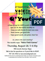 QYouth 2011 Flyer