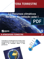 A Radiação Solar I - Atmosfera 20-21