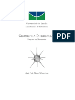 Geometria Diferencial UnB
