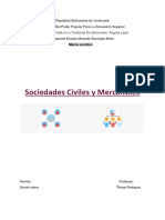 sociedades mercantiles y civiles