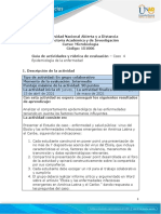 Guia de Actividades y Rúbrica de Evaluación - Unidad 3 - Caso 4 - Epidemiología de La Enfermedad