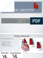 Pericarditis: by - Priyanka Bhowmik Group-5 Semester - 8