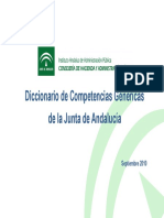 Diccionario de Competencias Profesionales de La Junta de Andalucia 2010