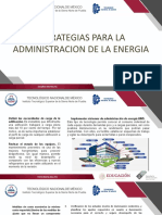 Estrategias para La Administracion de La Energia