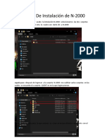 Manual De Instalación de N