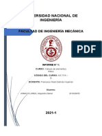 Cálculo de elementos finitos de una estructura con 4 elementos