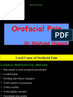 Orofacial Pain: DR - Shahzad Hussain