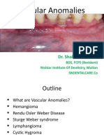 Vascular Anomalies: Dr. Shahzad Hussain