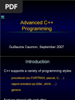 Advanced C++ Programming