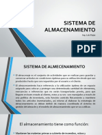 SISTEMA DE ALMECENAMIENTO