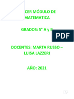 Tercer Módulo de Matemática pdf