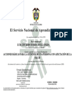 El Servicionacional de Aprendizajesena: Luis Eduardo Borda Avellaneda