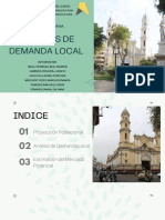 Analisis de Demanda Local