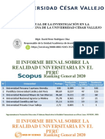 Estado Actual de La Investigación - Escuela de Medicina Ucv