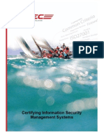 Certifying Information Security Management System