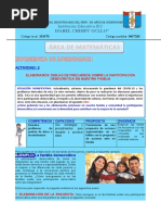 EXPERIENCIA DE APRENDIZAJE 1 - A2