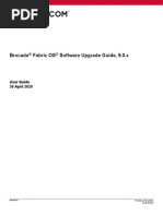 Brocade Fabric OS Software Upgrade Guide, 9.0.x: FOS-90x-UPG-UG100 30 April 2020 Broadcom