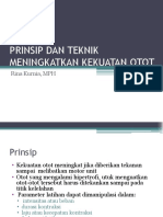 1b. Prinsip Dan Teknik Meningkatkan Kekuatan Otot